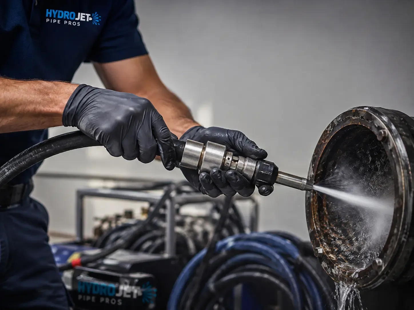 Hydro Jet Pipe Descaling in May, ID
